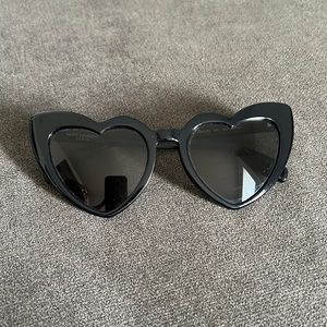 Saint Laurent Heart Sunglasses